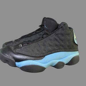 Nike Air Jordan 13 Retro University Blue DJ5982-041 Men's 9 Black Blue UNC